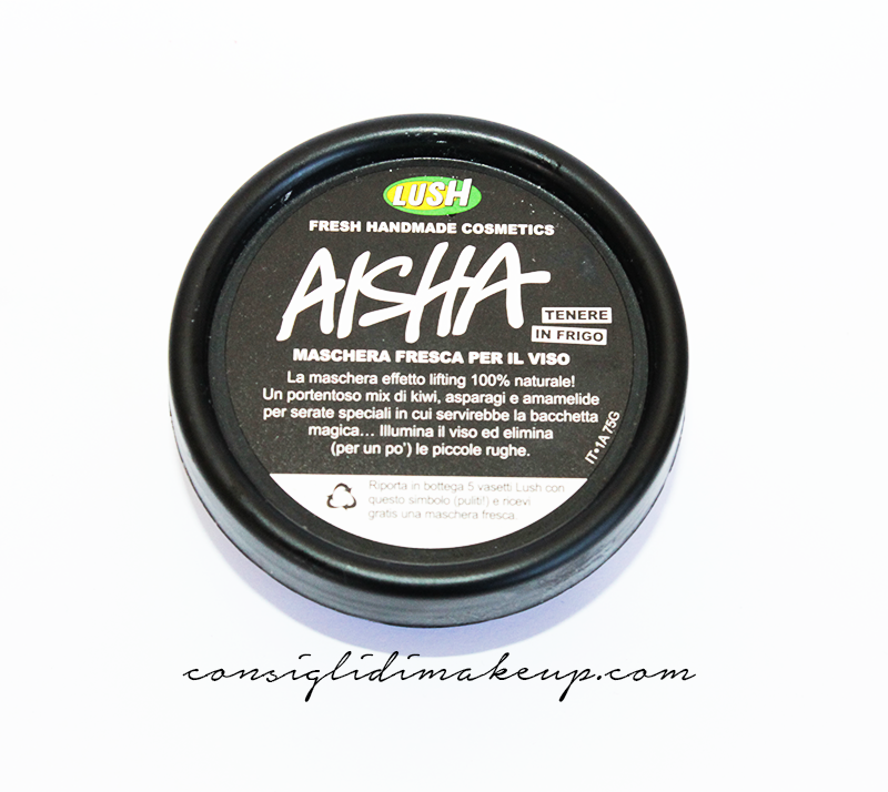 maschera viso lush maschera viso lush